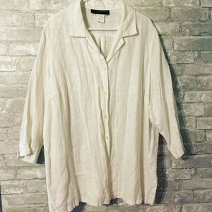 Women’s Harve Bernard White Linen